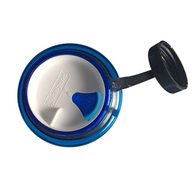 Nalgene Sipper insert pentru sticlă pentru o 53 mm, albastră