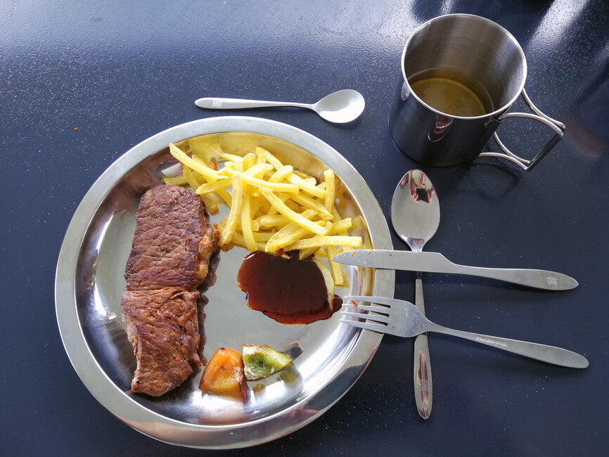 BasicNature tablă plată din oțel inoxidabil