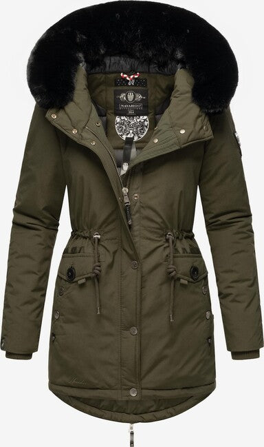 Navahoo Sweety Deluxe parka de iarnă pentru femei, dark olive