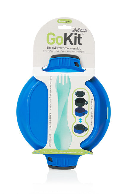 Humangear GoKit Deluxe cutie de prânz, gri-albastru