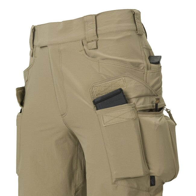 Helikon-Tex OTS 8.5" pantaloni scurți tactici outdoor VersaStretch Lite, Khaki