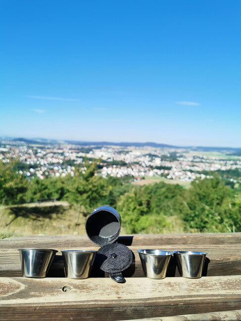 Origin Outdoors Cupset set 4 în 1 de 30 ml