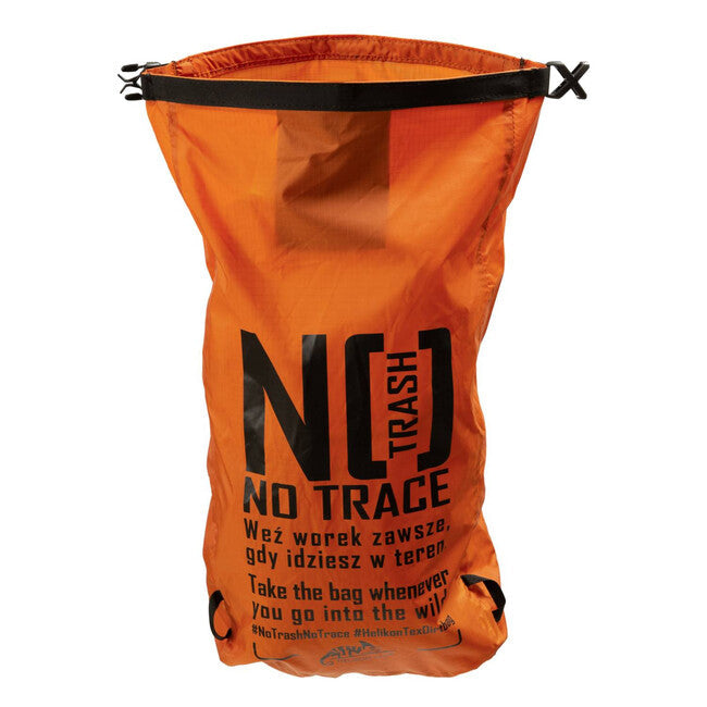 Helikon-Tex Dirt geantă pentru deșeuri, neagră/portocalie