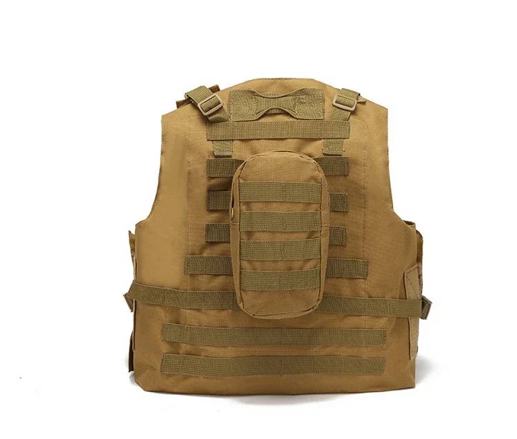 DRAGOWA Heavy Duty vestă militară, neagră