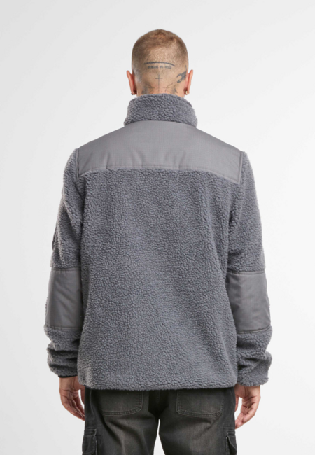 Brandit Ramble geacă fleece pentru bărbați Teddyfleece, antracit
