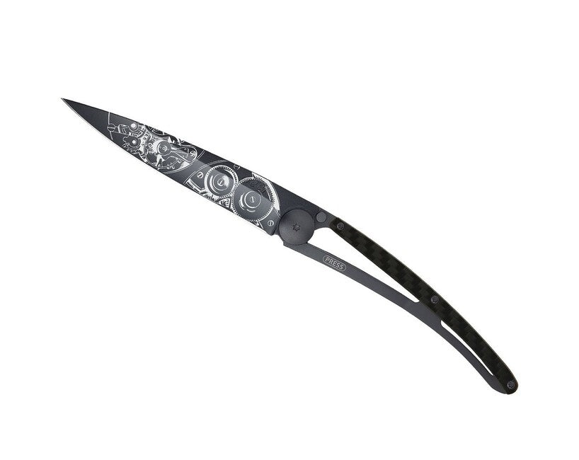 Deejo Horlogerie briceag black carbon watchmaker