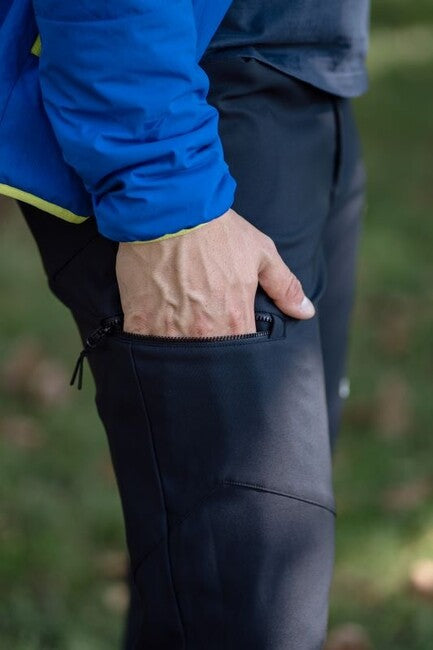 HUSKY Kavia pantaloni softshell pentru bărbați, negri