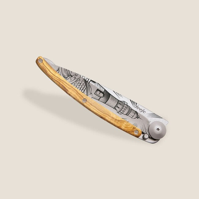 Deejo Tattoo Wood briceag Lighthouse