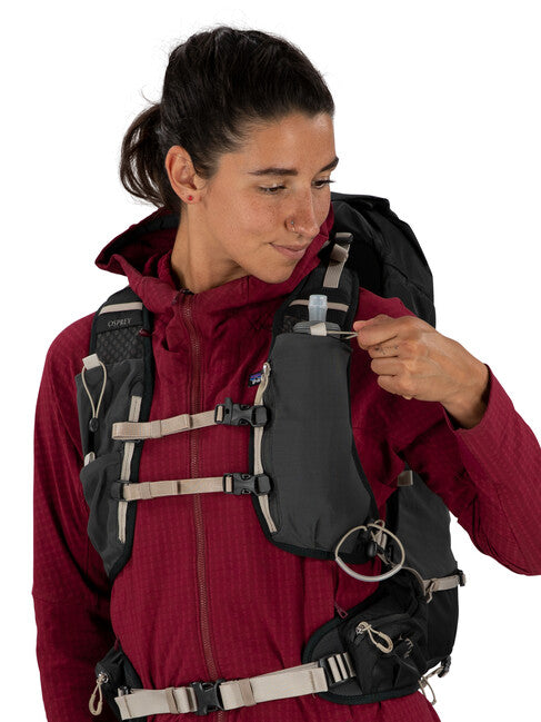 OSPREY TEMPEST VELOCITY 30 rucsac de trekking, dark charcoal/chiru tan