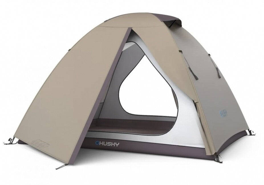 Husky Bizam 2 Plus cort de trekking pentru 2 persoane, light brown