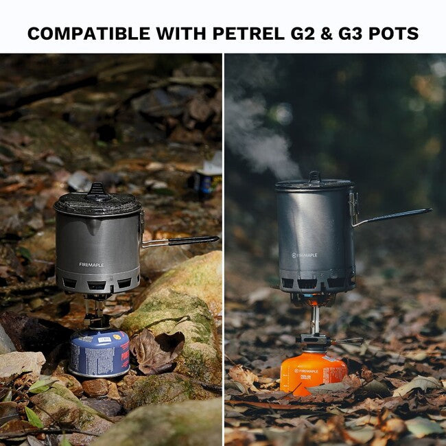 Fire Maple Torch arzător pe gaz pliabil, din oțel inoxidabil