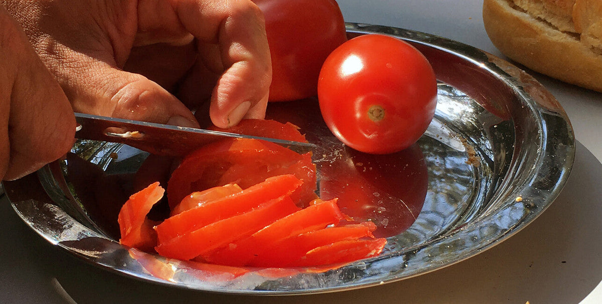 BasicNature tablă plată din oțel inoxidabil