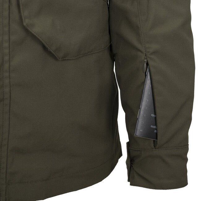 Helikon-Tex Covert M-65 geacă, maro / neagră