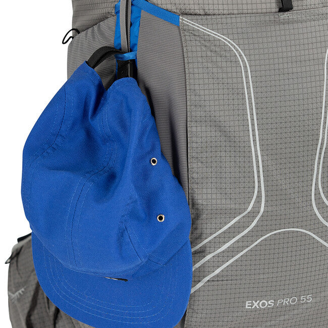 OSPREY EXOS PRO 55 rucsac de trekking, dale grey/agam blue