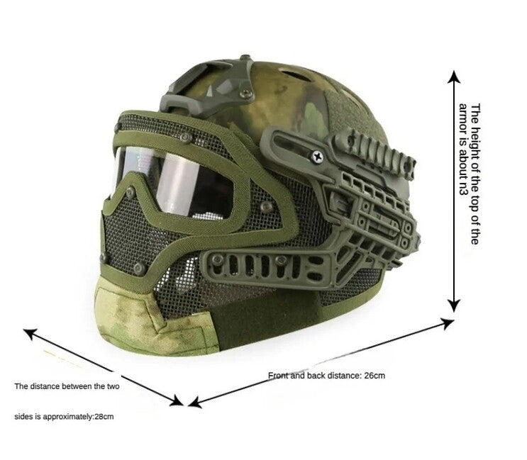DRAGOWA Tactical Hammer cască tactică, ACU (fără certificare)