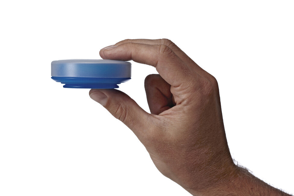 Humangear Go Cup pahar pliabil de călătorie igienizabil ambalabil GoCup, albastru, 118 ml