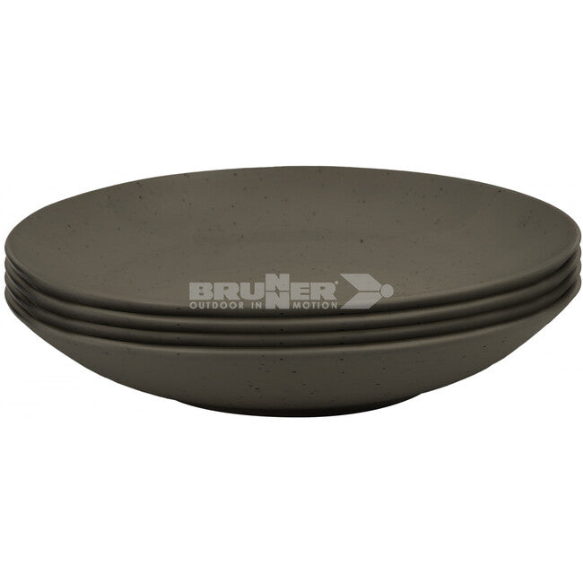 Brunner Lunch Box Pla Tierra set de tacâmuri de camping, maro
