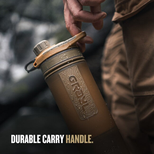 GRAYL GeoPress Purifier sticlă de filtrare, Coyote Brown