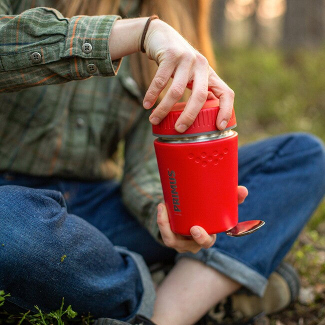 PRIMUS TrailBreak termocană pentru mâncare, mică, Barn Red