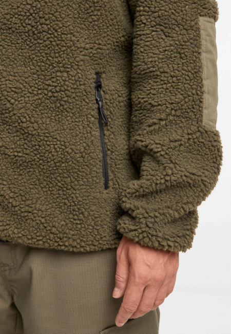 Brandit Ramble geacă fleece pentru bărbați Teddyfleece, oliv