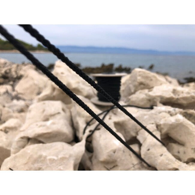 BasicNature coardă polipropilena 4 mm, neagră, 30 m