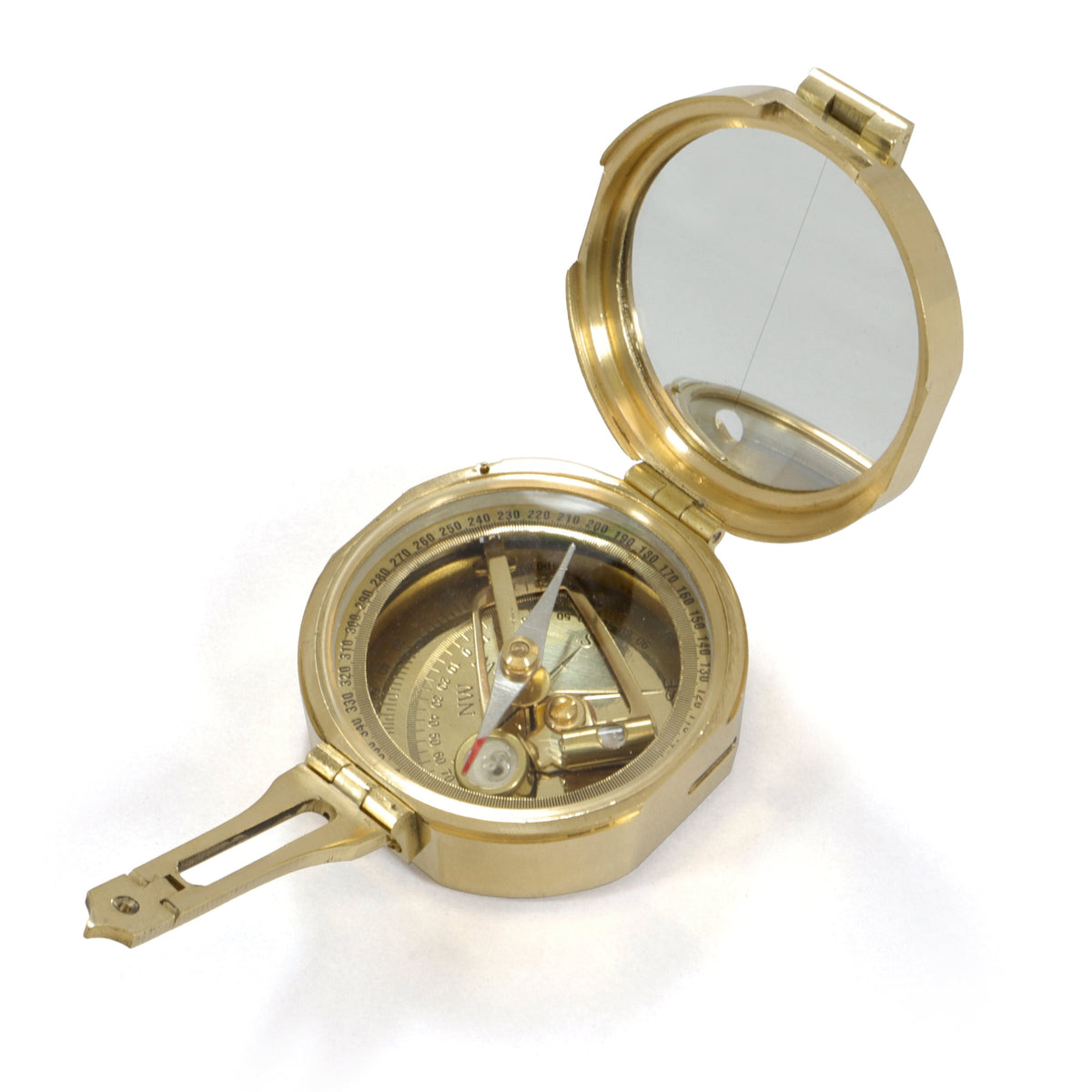 Origin Outdoors Mosadz Sighting Mirror compas clasic cu oglindă