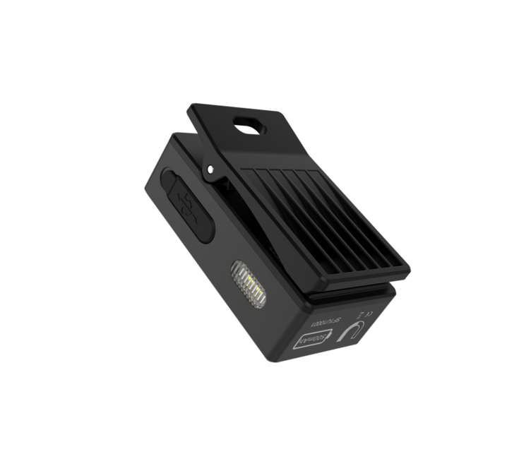 Speras U1 lanternă multifuncțională EDC cu clip, neagră
