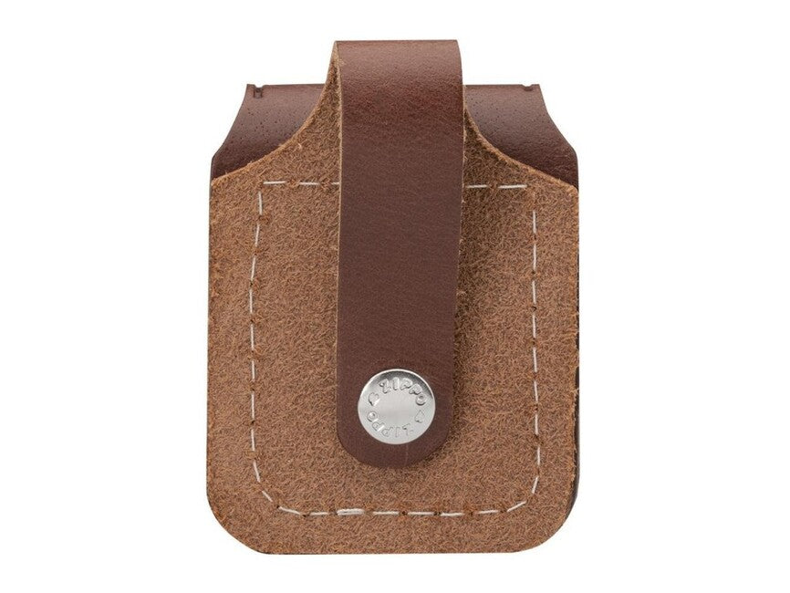 Zippo husă din piele pentru brichetă, maro