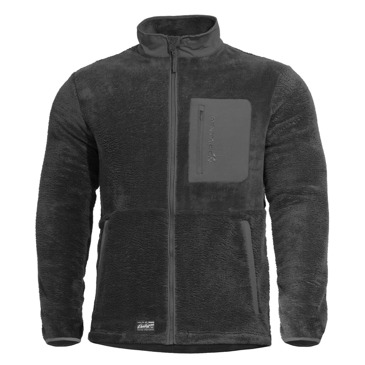 Pentagon Grizzly hanorac, negru