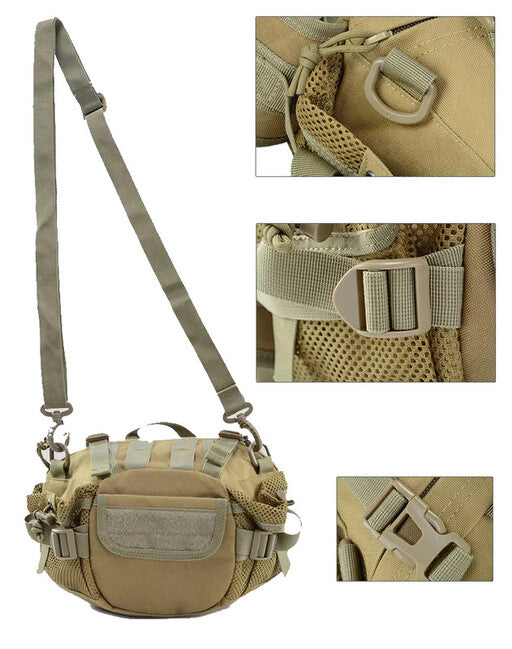 DRAGOWA TACTICAL Sierra 7 borsetă, jungle camo