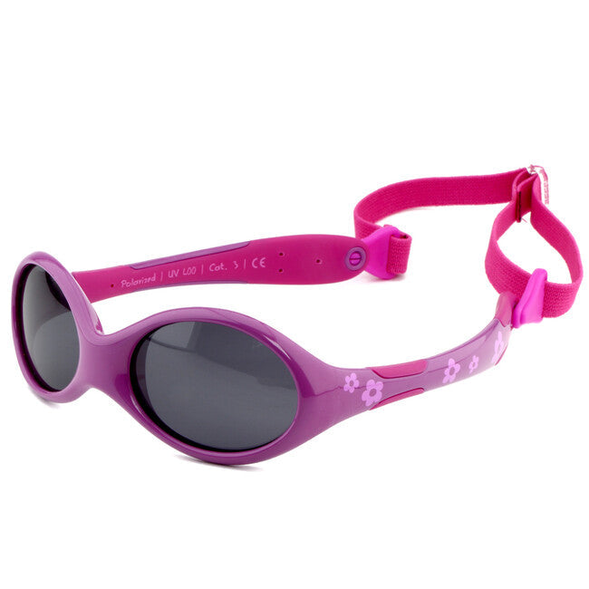 ActiveSol Baby Girl ochelari de soare polarizați pentru copii, floare