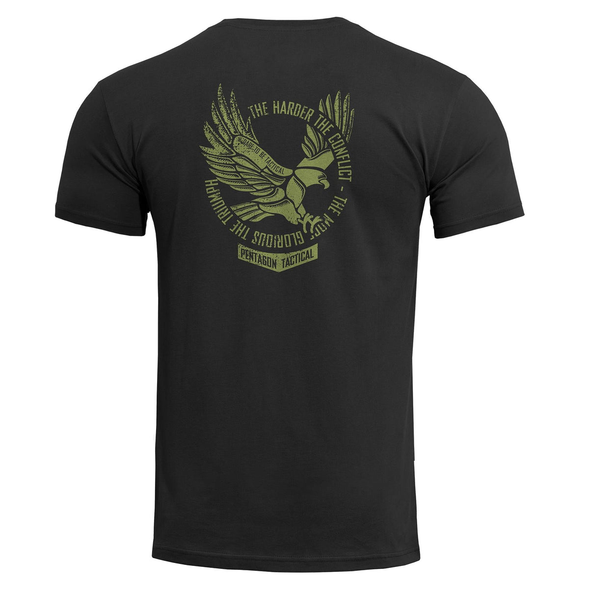 Pentagon Eagle tricou, negru