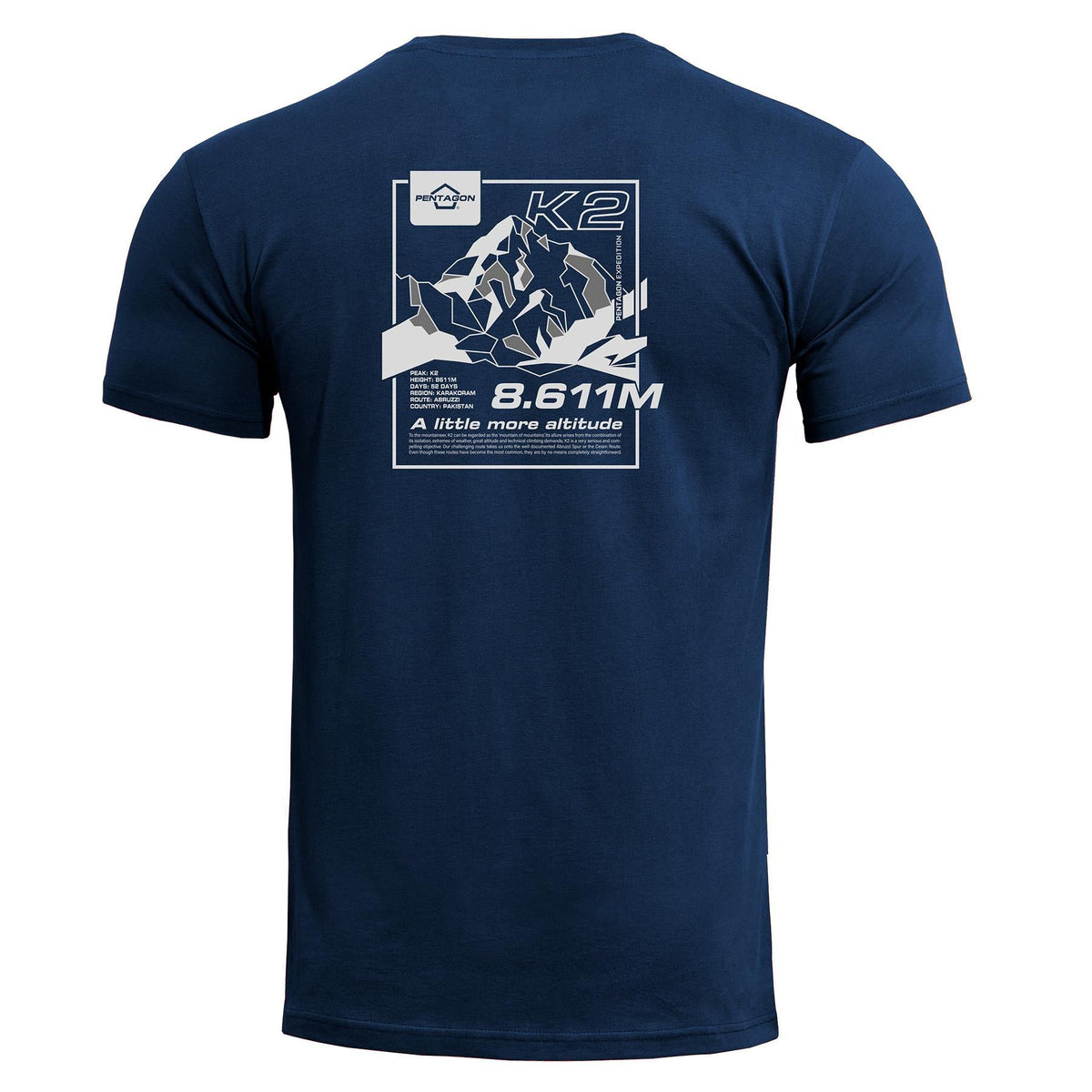 Pentagon K2 Mountain tricou, midnight blue