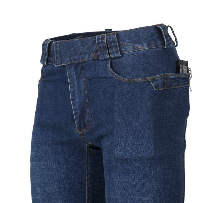 Helikon-Tex COVERT pantaloni tactici Denim Mid, Vintage Worn Blue