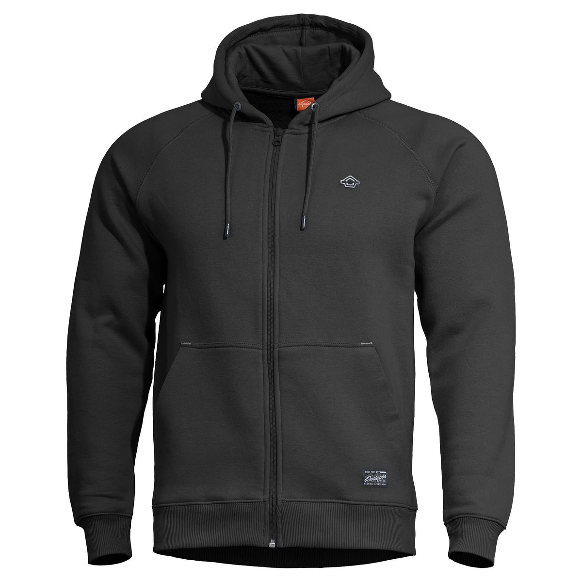 Pentagon Phaeton hanorac cu fermoar, negru