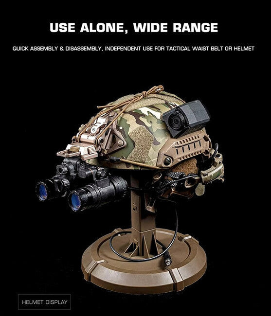 DRAGOWA Tactical Ocelot suport reglabil pentru echipament tactic, negru