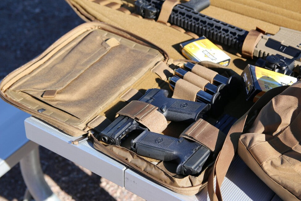 Helikon-Tex husă pentru 2 pistoale Cordura, Adaptive Green
