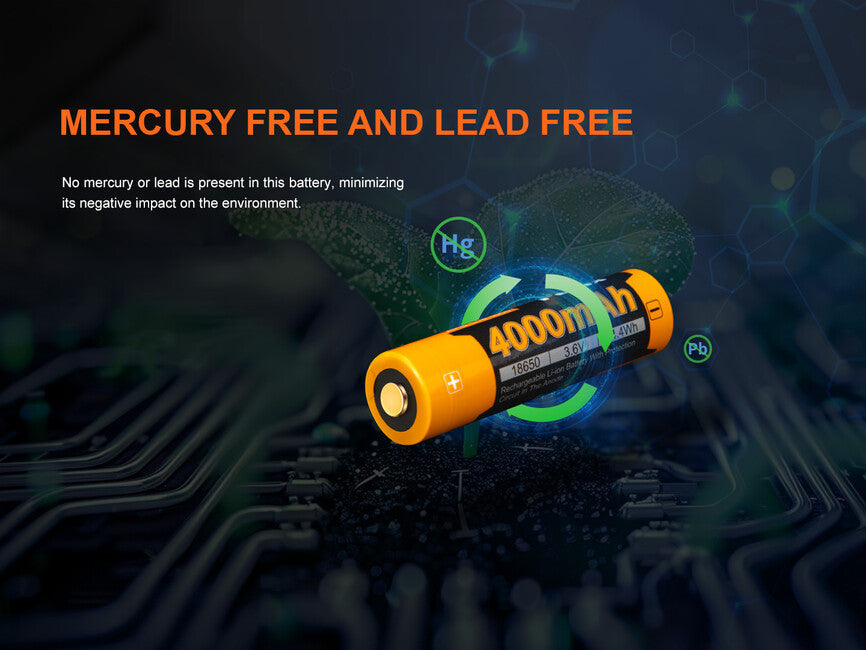 Fenix baterie reîncărcabilă 18650 4000 mAh (Li-Ion)