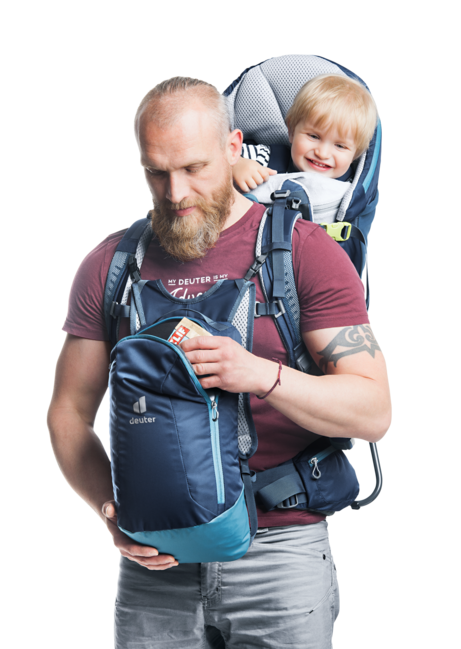 Deuter Kid Comfort Pro purtător turistic pentru copii, midnight