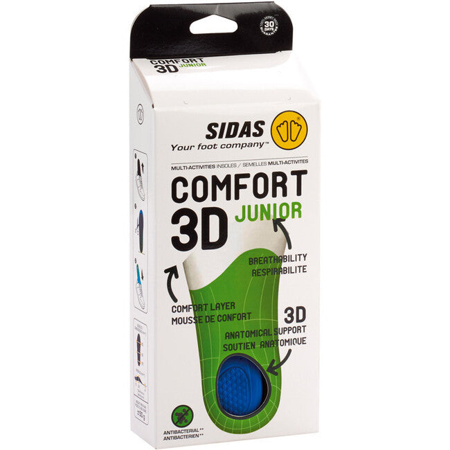 Sidas Comfort 3D Junior inserții cu suport