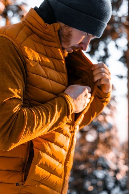 HUSKY Dresles vestă pentru bărbați, muștar