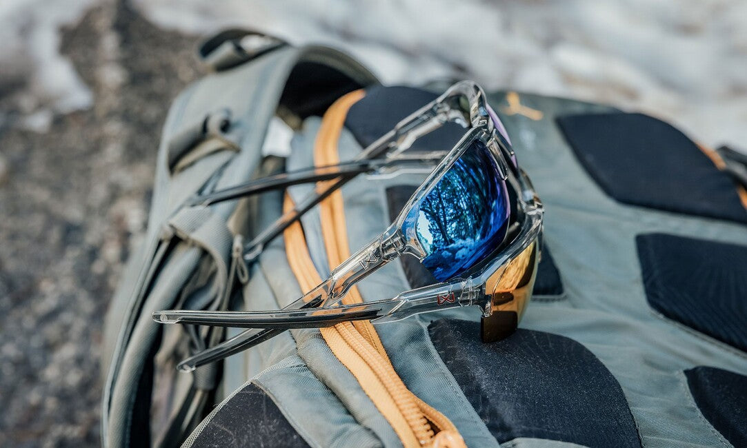 Wiley X Jakl ochelari de soare Captivate Polarized Blue Mirror/Gloss Crystal Grey
