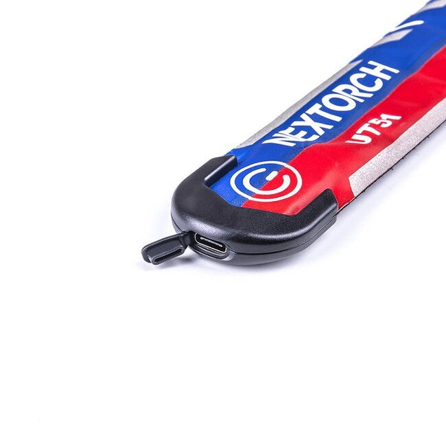 NexTorch® UT51 bandă de siguranță intermitentă, roșie-albastru