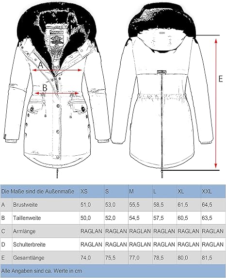 Navahoo Sweety Deluxe parka de iarnă pentru femei, rose
