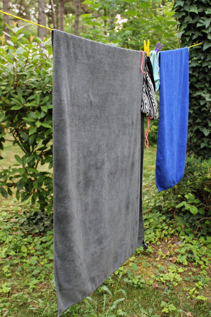 BasicNature Terry prosop, albastru, 85 x 150 cm