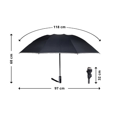 Origin Outdoors Reverse umbrelă, neagră
