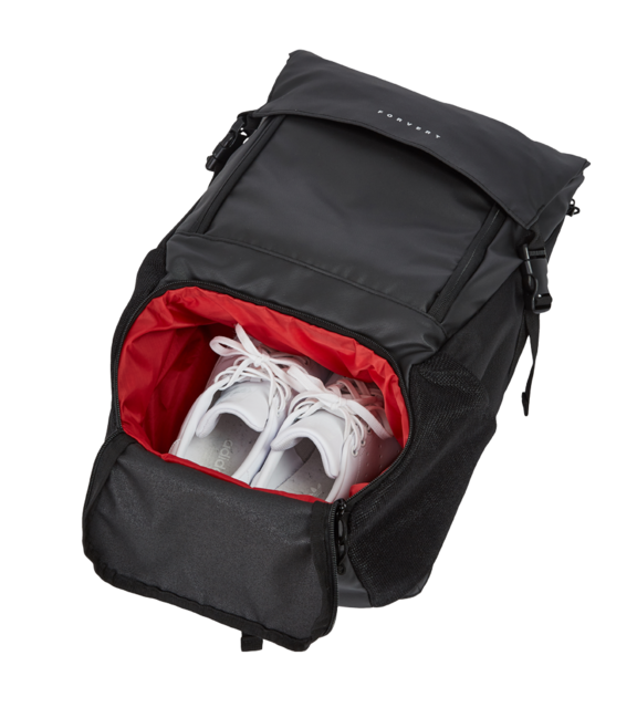 Forvert Linus Cross rucsac 30L, negru/negru