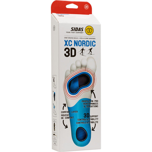 Sidas XC Nordic 3D branțuri pentru pantofi