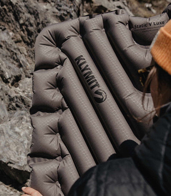 Klymit Static V Luxe saltea gonflabilă XL, stone grey