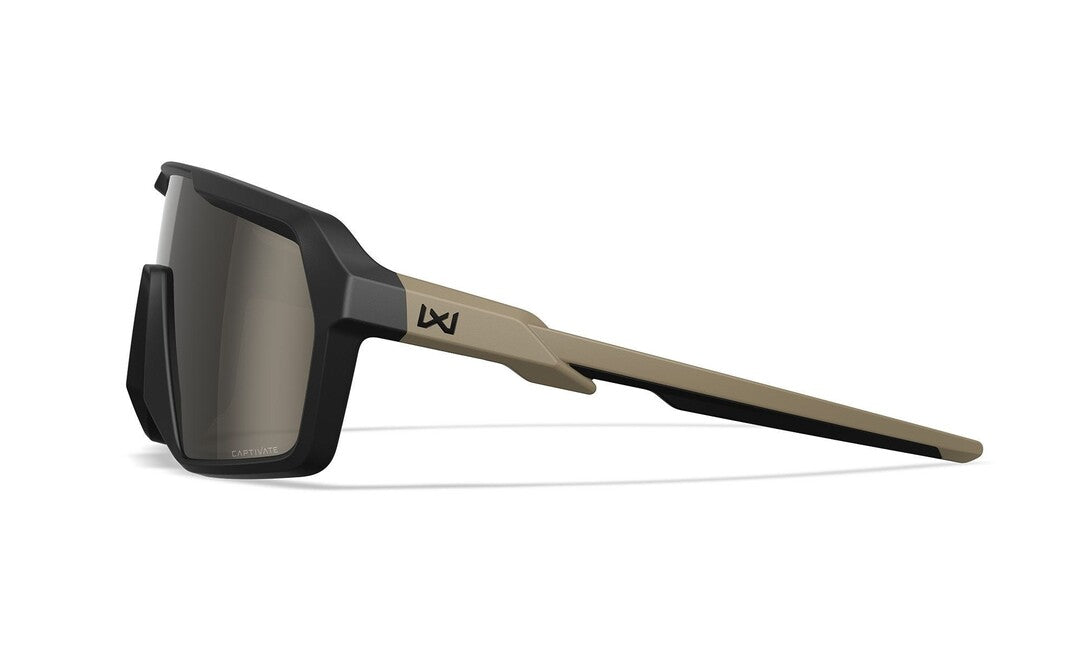 Wiley X Citadel ochelari de soare Captivate tungsten mirror/matte black/tan